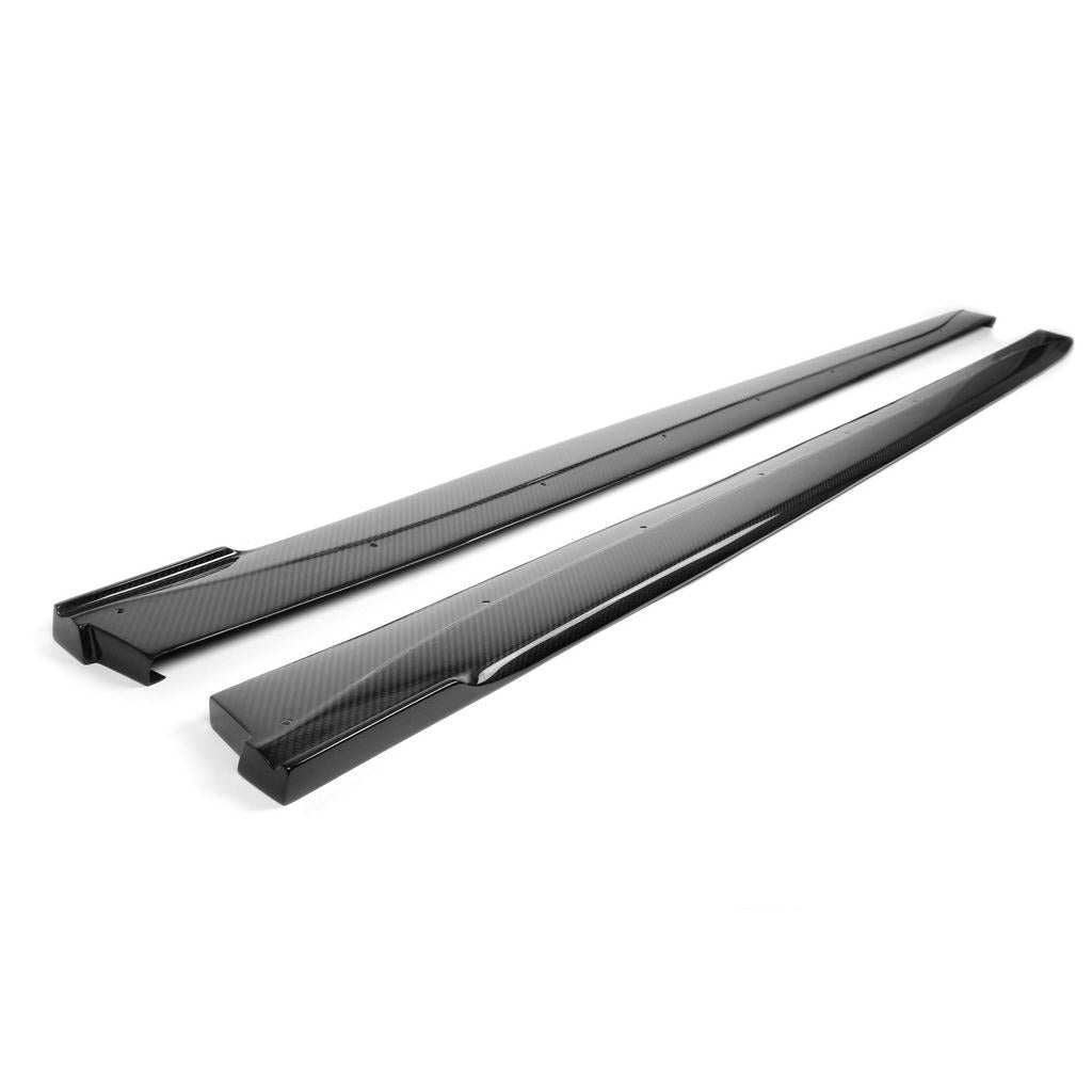 BMW F82 M4 Carbon Fiber Side Rocker Extension/ Side Skirt-Side Rocker Extensions-Grocery Getter Performance