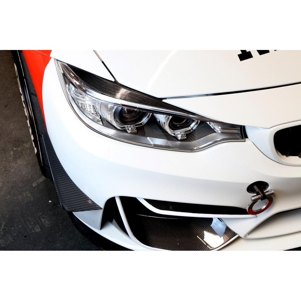 BMW F82 M4 / F80 M3 Carbon Fiber Front Bumper Canards-Front Bumper Canards-Grocery Getter Performance