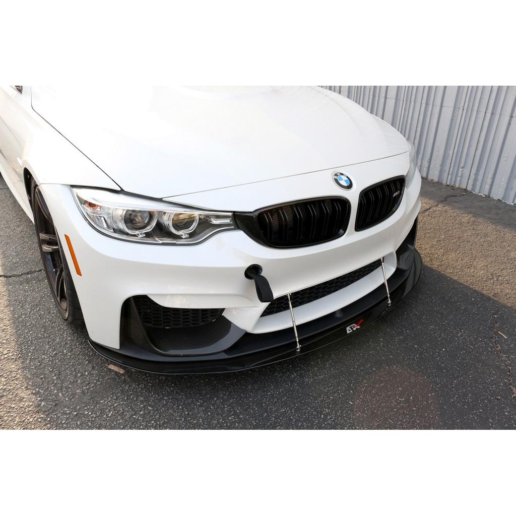 BMW F82 M4 / F80 M3 with M Performance Lip Carbon Fiber Front Wind Splitter-Front Bumper Canards-Grocery Getter Performance