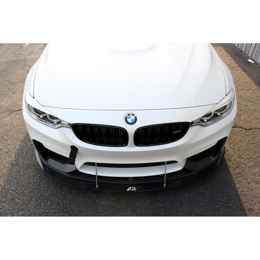 BMW F82 M4 / F80 M3 with M Performance Lip Carbon Fiber Front Wind Splitter-Front Bumper Canards-Grocery Getter Performance