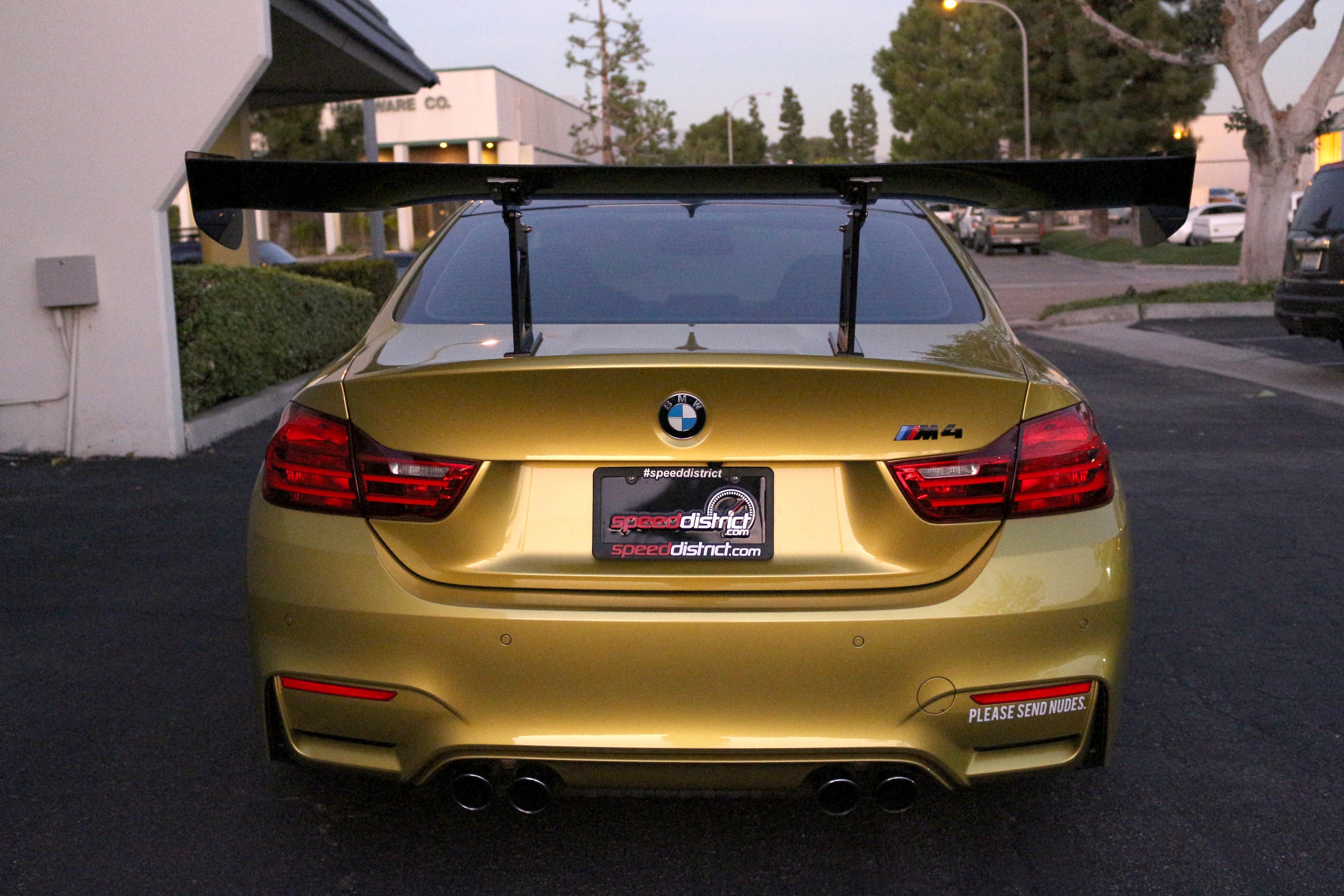 BMW F82 M4 GTC300 Carbon Fiber Adjustable Wing-GTC-300 Wing-Grocery Getter Performance
