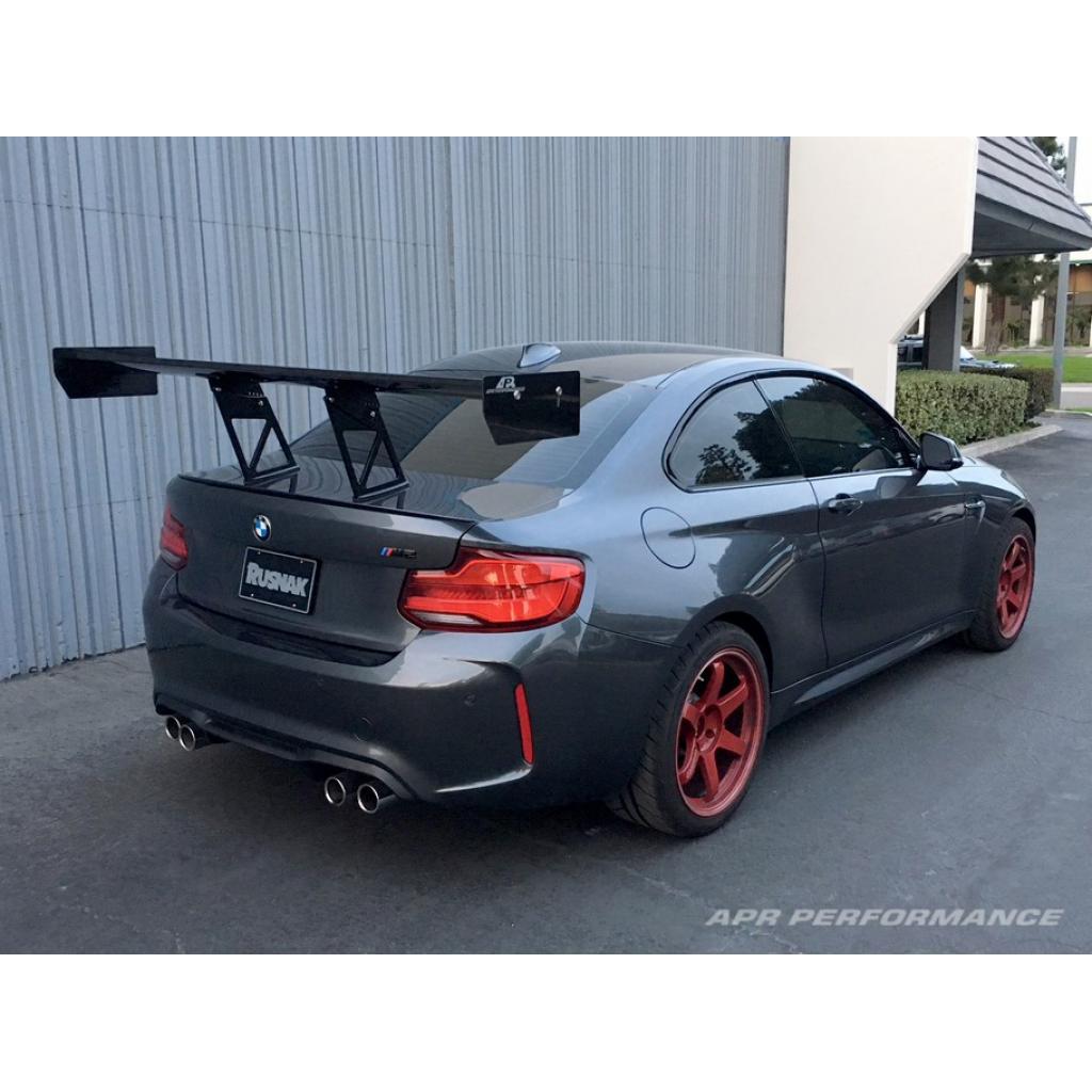 BMW F87 M2 GT250 Carbon Fiber Adjustable Wing 2016-2021-GT-250 Wing-Grocery Getter Performance