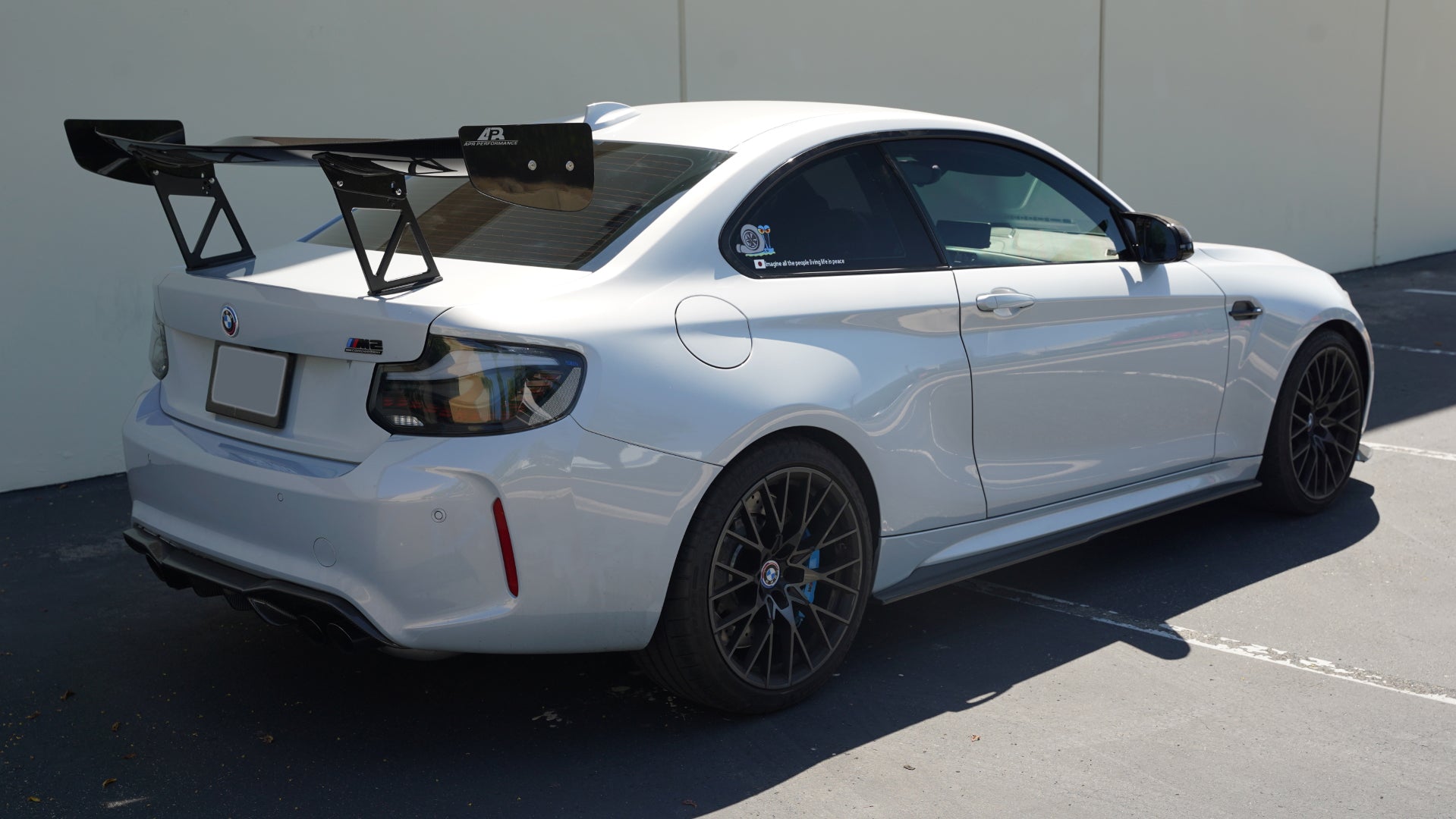 BMW F87 M2 GTC300 Carbon Fiber Adjustable Wing 2016-2021-GTC-300 Wing-Grocery Getter Performance