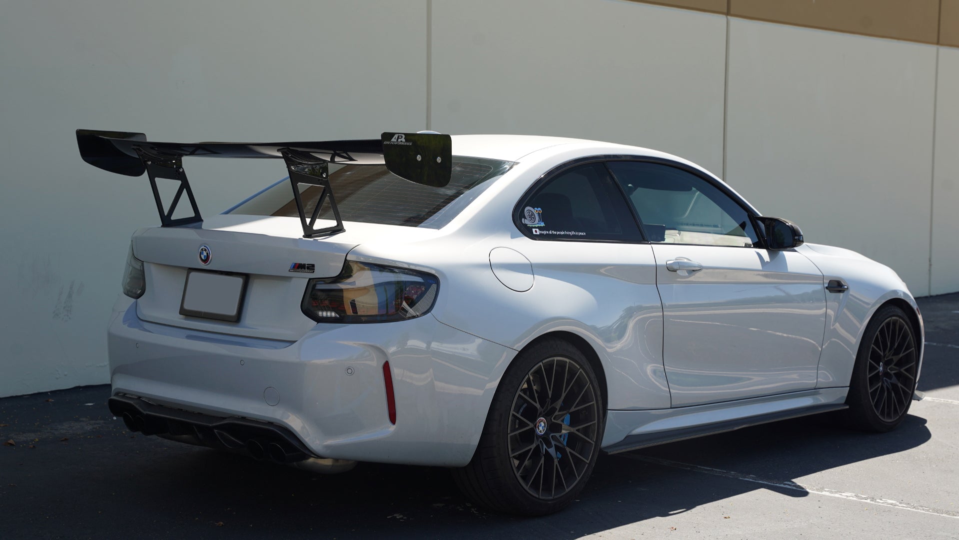 BMW F87 M2 GTC300 Carbon Fiber Adjustable Wing 2016-2021-GTC-300 Wing-Grocery Getter Performance