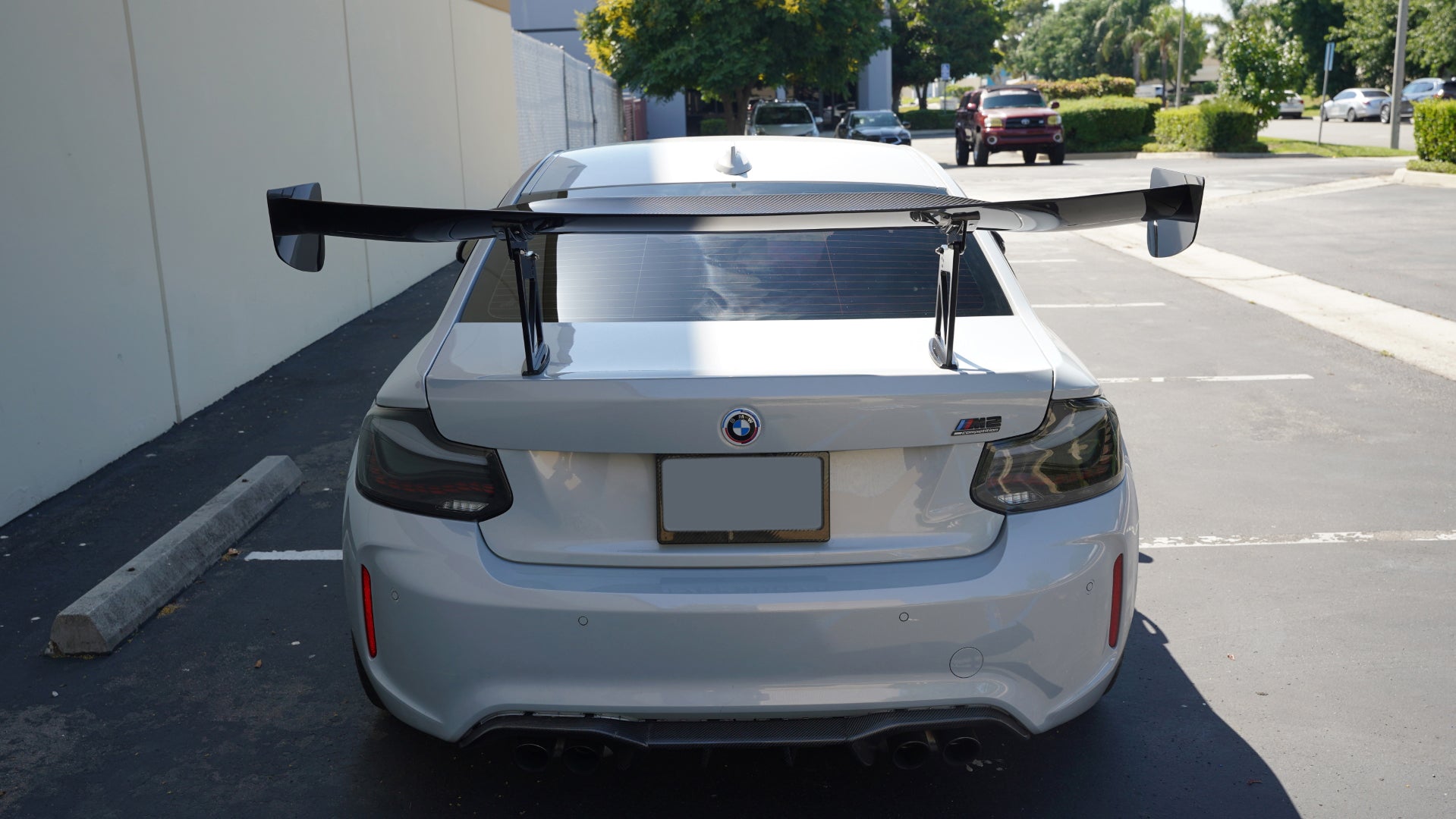BMW F87 M2 GTC300 Carbon Fiber Adjustable Wing 2016-2021-GTC-300 Wing-Grocery Getter Performance
