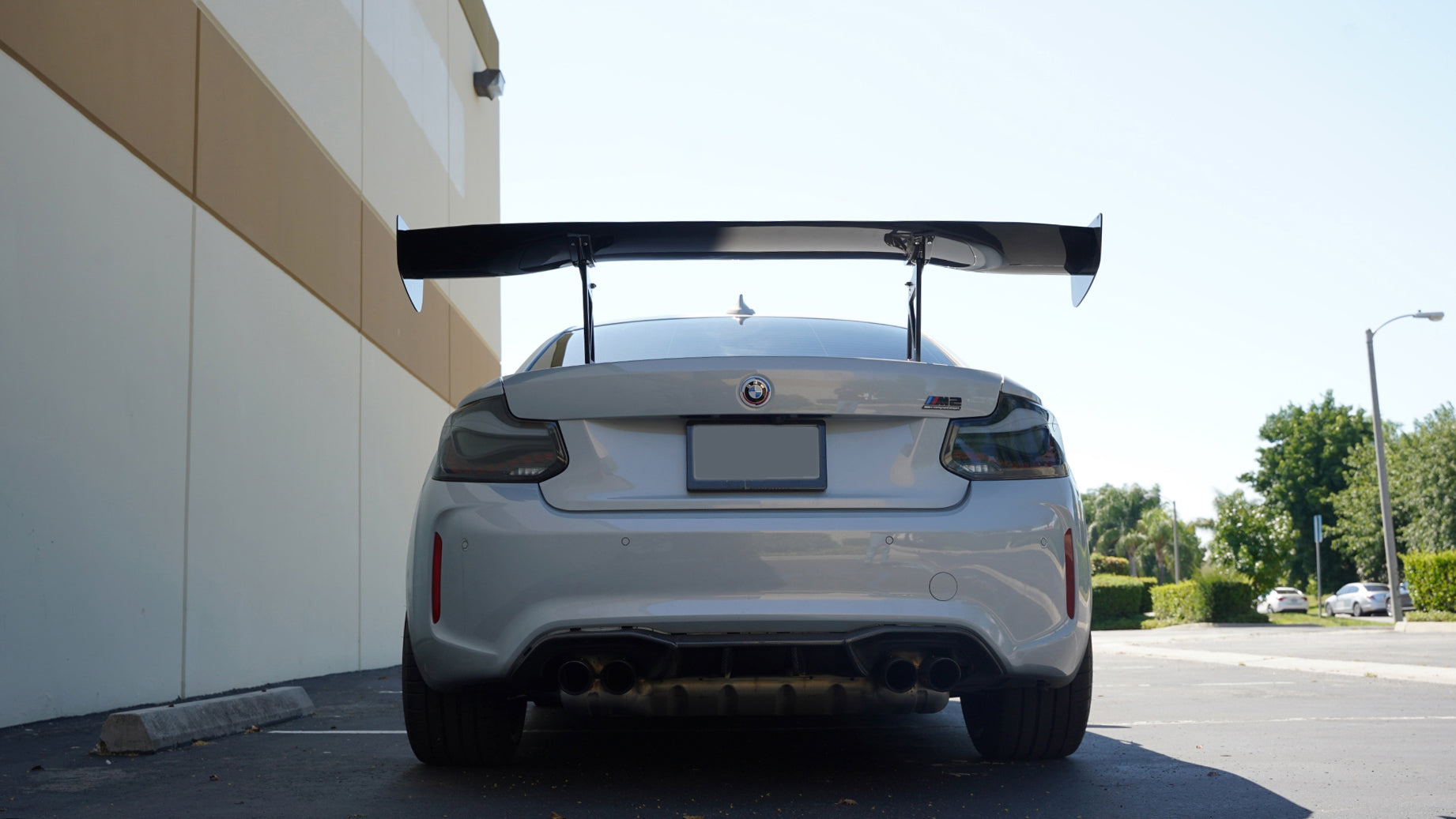 BMW F87 M2 GTC300 Carbon Fiber Adjustable Wing 2016-2021-GTC-300 Wing-Grocery Getter Performance