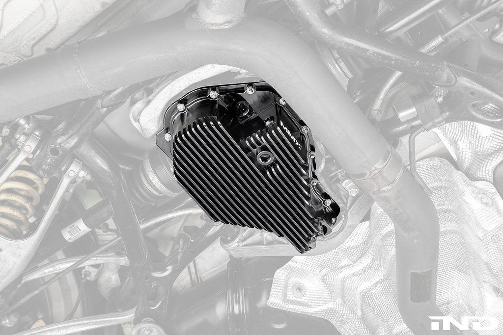 MMX Performance F8X M2 / M3 / M4 High-Capacity Baffled Differential Sump