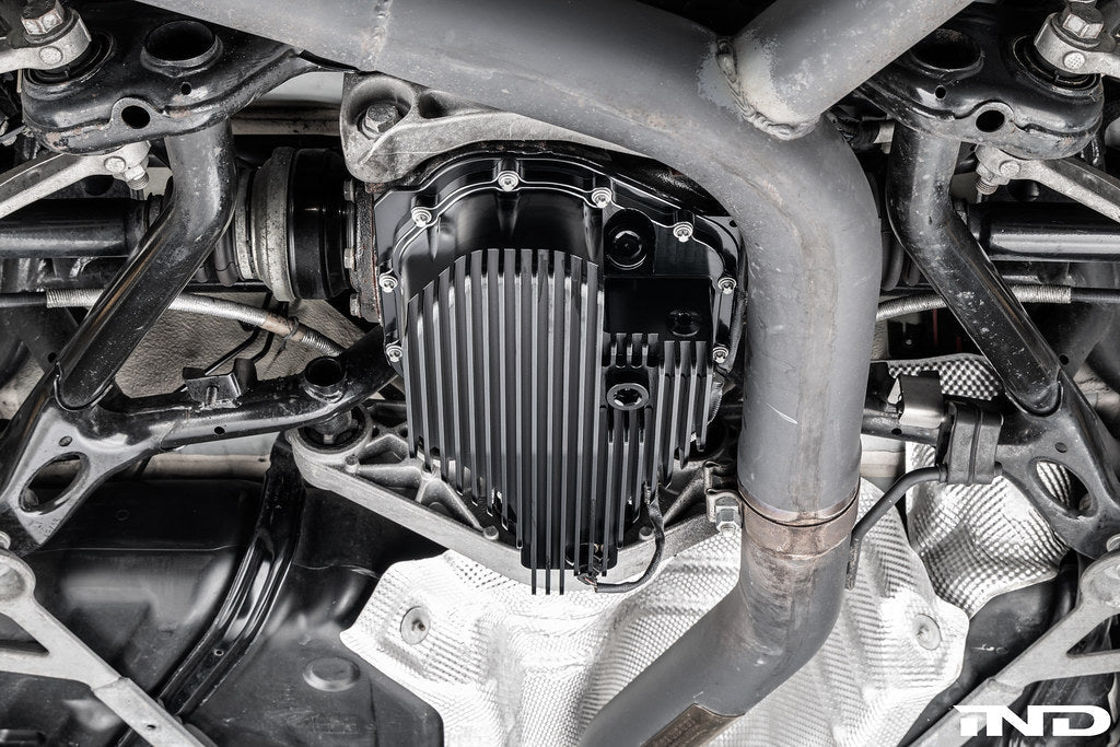 MMX Performance F8X M2 / M3 / M4 High-Capacity Baffled Differential Sump