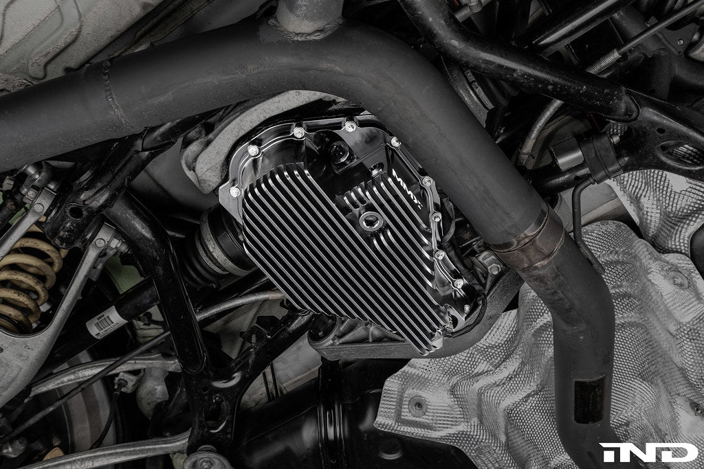 MMX Performance F8X M2 / M3 / M4 High-Capacity Baffled Differential Sump