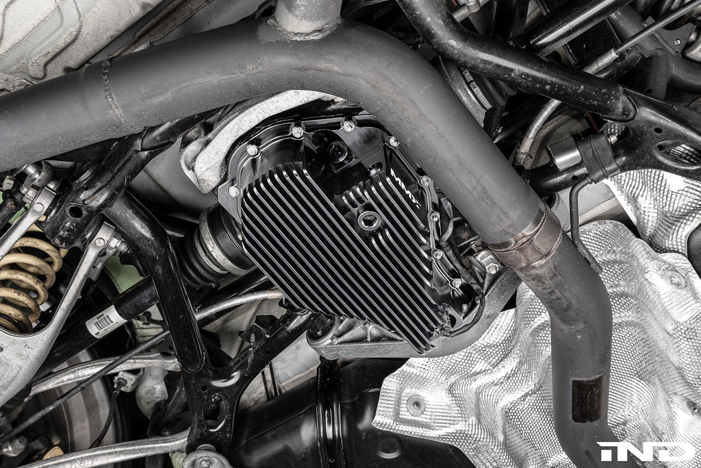 MMX Performance F8X M2 / M3 / M4 High-Capacity Baffled Differential Sump