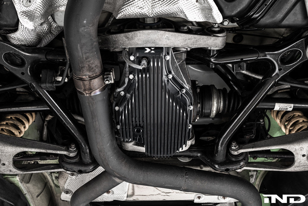 MMX Performance F8X M2 / M3 / M4 High-Capacity Baffled Differential Sump
