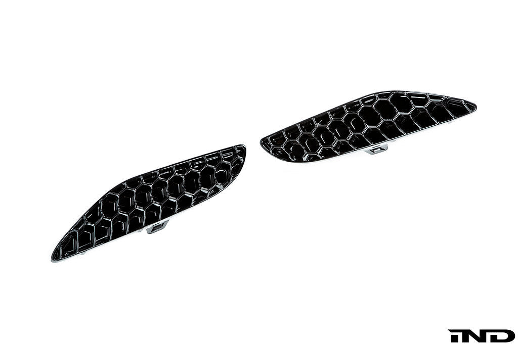 Acexxon F95 X5M / F96 X6M Rear Reflector Insert Set - 3D Honeycomb
