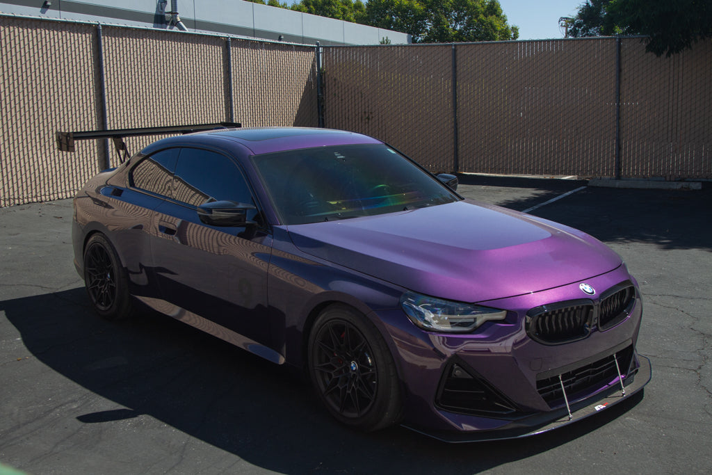 BMW G42 M240i Carbon Fiber Front Wind Splitter-Grocery Getter Performance