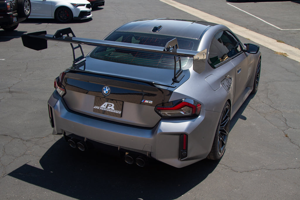 BMW G42 M240i / G87 M2 GT250 Carbon Fiber Swan Neck Wing 2022-UP-Grocery Getter Performance