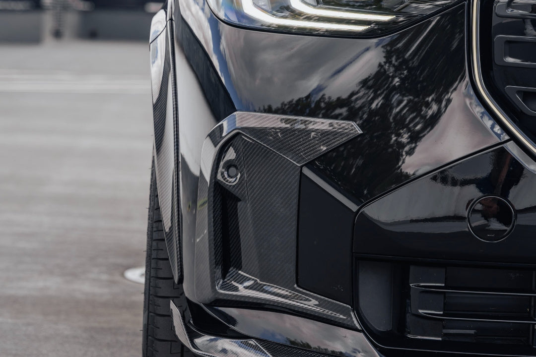 Trevora BMW G45 X3 M-Sport PR-1 Carbon Front Canard Trims