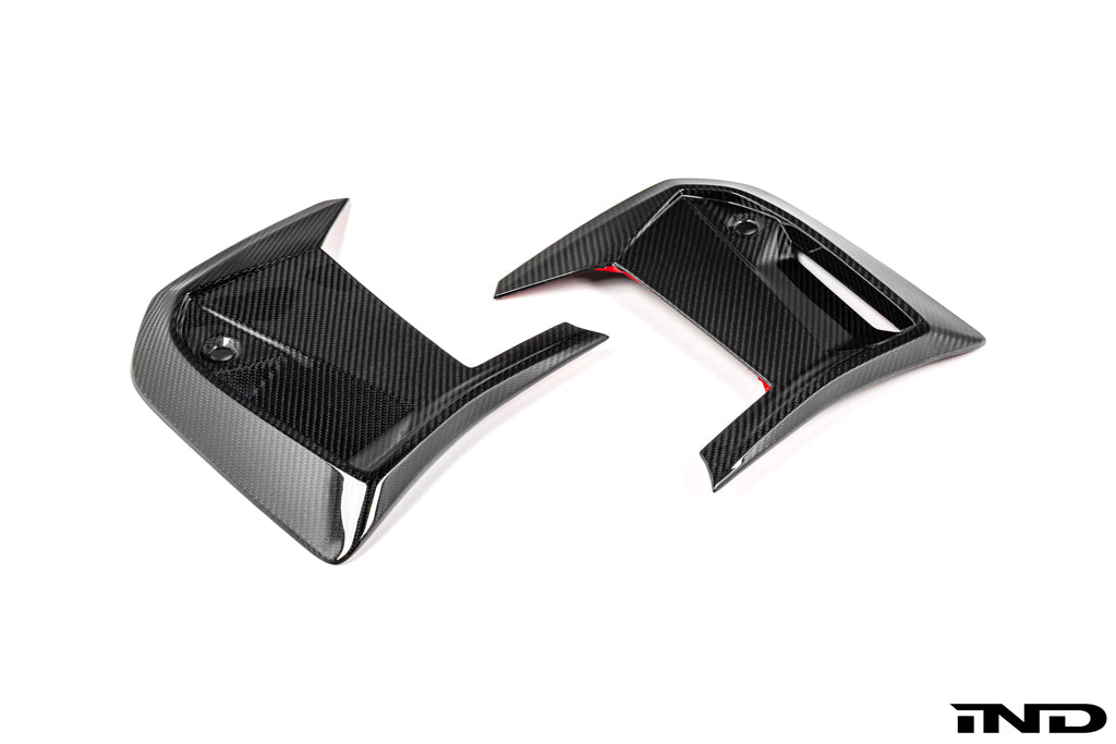 Trevora BMW G45 X3 M-Sport PR-1 Carbon Front Canard Trims