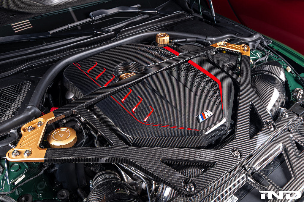 Karbonius G8X M2 / M3 / M4 S58 Black Carbon Engine Cover
