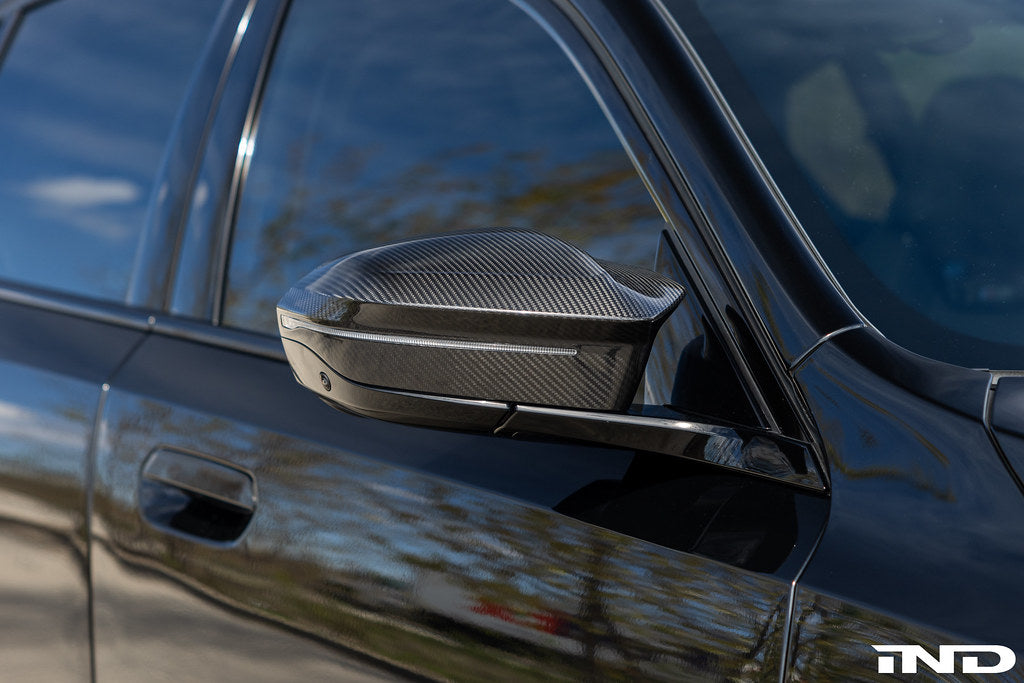 Trevora BMW G90 / G99 M5 Carbon Mirror Cover Set