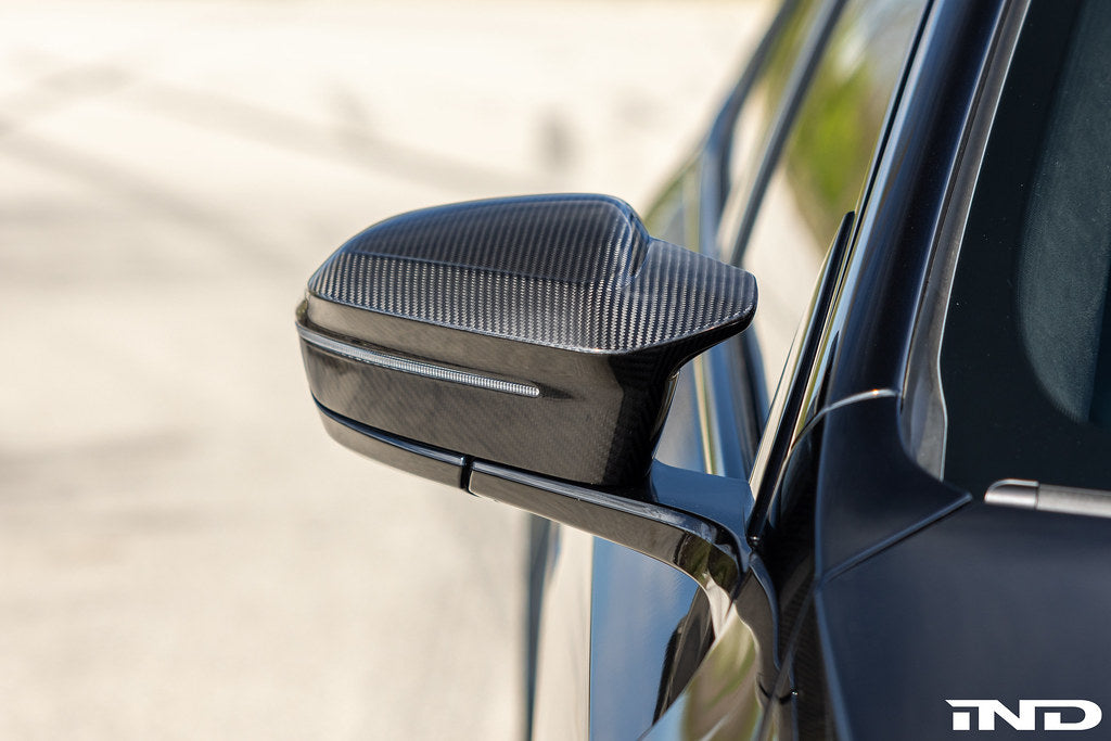 Trevora BMW G90 / G99 M5 Carbon Mirror Cover Set