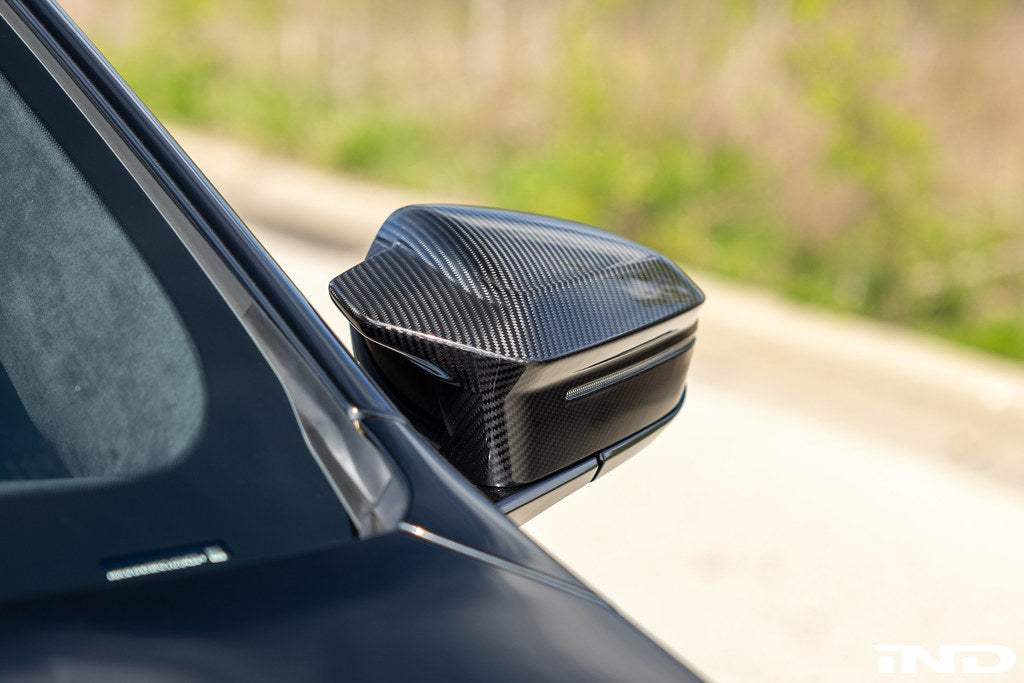 Trevora BMW G90 / G99 M5 Carbon Mirror Cover Set