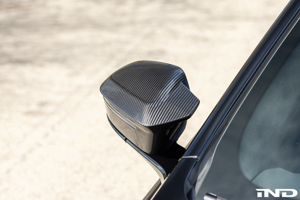 Trevora BMW G90 / G99 M5 Carbon Mirror Cover Set
