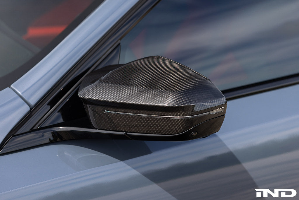 Trevora BMW G90 / G99 M5 Carbon Mirror Cover Set