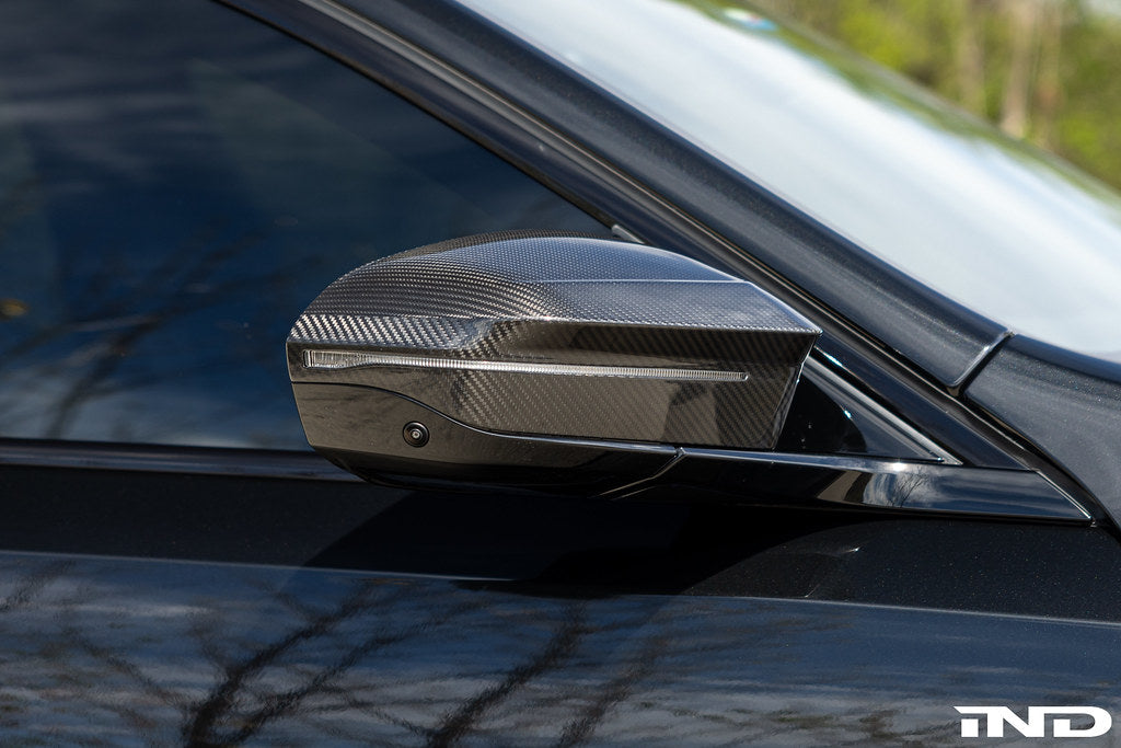 Trevora BMW G90 / G99 M5 Carbon Mirror Cover Set