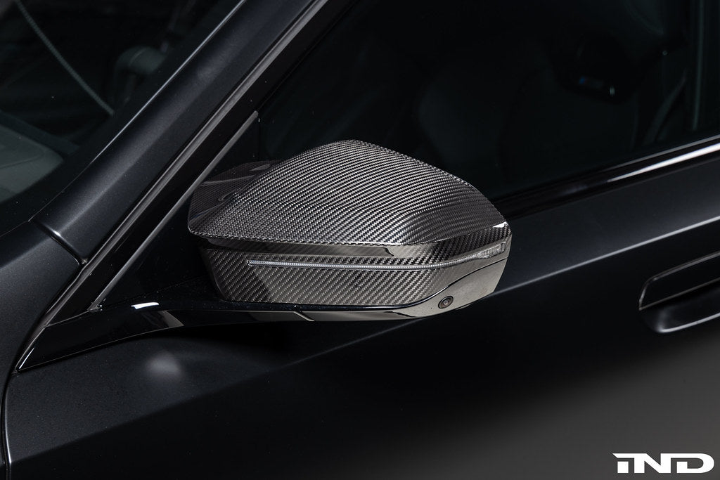Trevora BMW G90 / G99 M5 Carbon Mirror Cover Set