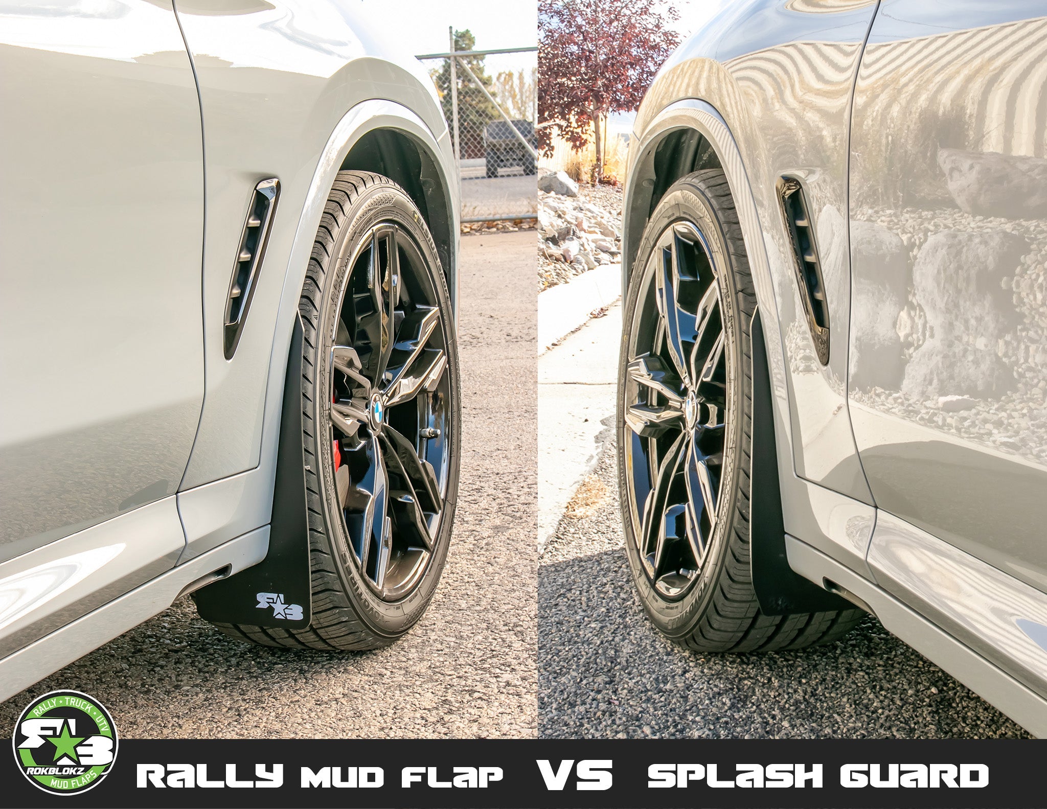 BMW X3 M40i 2022-2024  Rally Mud Flaps