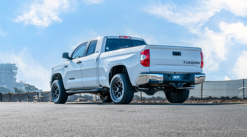 Borla 07-21 Toyota Tundra 4.6L/5.7L Cat-Back Touring SS Catback Exhaust w/ Black Chrome Tips-Catback-Grocery Getter Performance