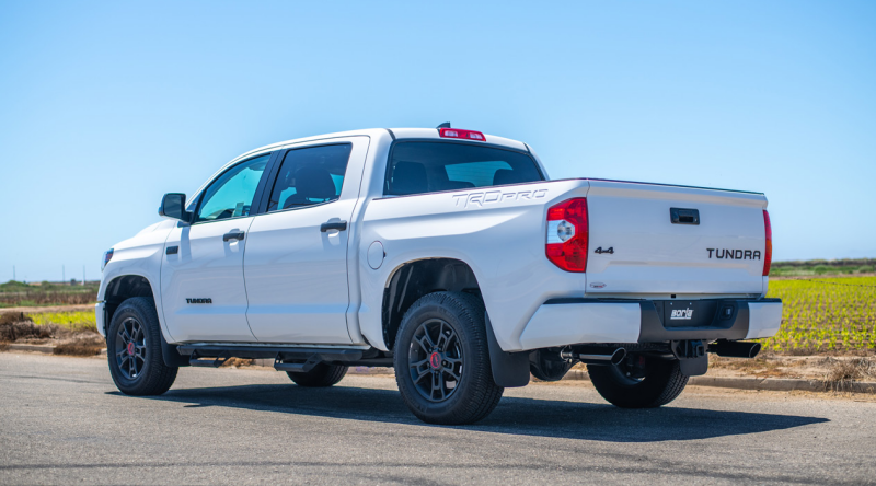 Borla 07-21 Toyota Tundra w/ Long Bed Cat-Back Touring SS Catback Exhaust w/ Black Chrome Tips-Catback-Grocery Getter Performance