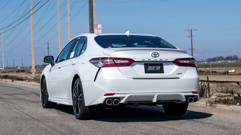 Borla 18-22 Toyota Camry XSE S-Type S-Type Cat Back Exhaust (Stainless)-Catback-Grocery Getter Performance