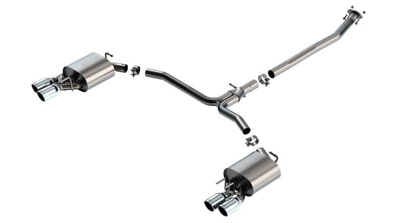 Borla 18-22 Toyota Camry XSE S-Type S-Type Cat Back Exhaust (Stainless)-Catback-Grocery Getter Performance