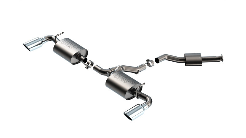 Borla 19-25 Toyota RAV4 Hybrid 2.25 S-Type Cat Back Exhaust-Catback-Grocery Getter Performance
