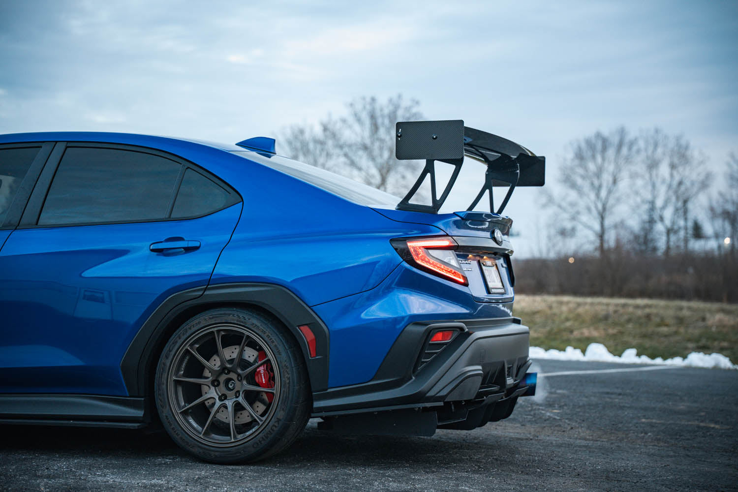 Bottom Mount UCW Rear Wing Kit - Subaru WRX (VB)