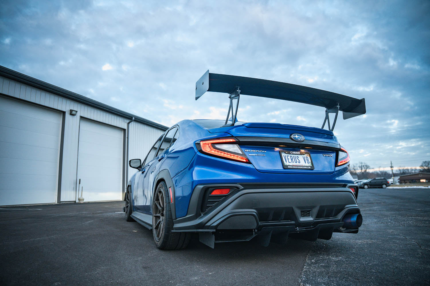 Bottom Mount UCW Rear Wing Kit - Subaru WRX (VB)