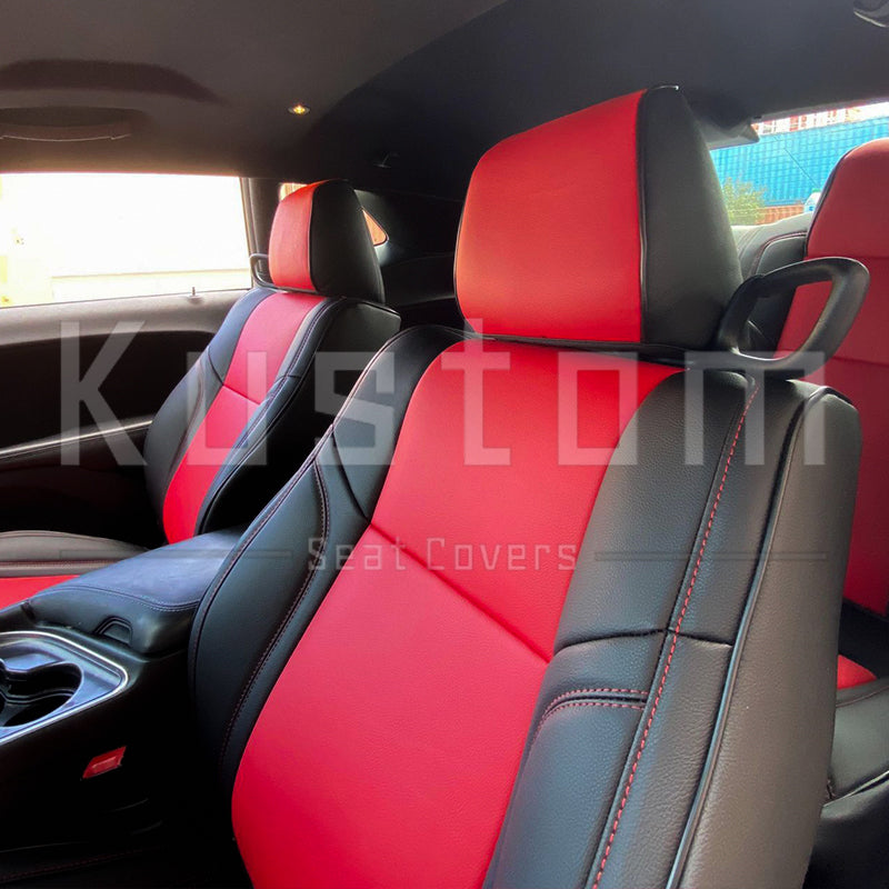 2015-21 Dodge Challenger Premium Custom Seat Covers (Sport Seat)