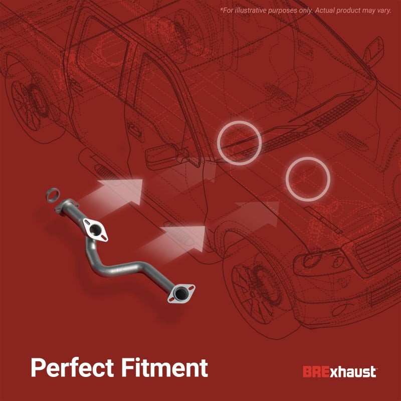 BRE Exhaust 06-08 M35 3.5L Front Pipe Kit-Connecting Pipes-Grocery Getter Performance