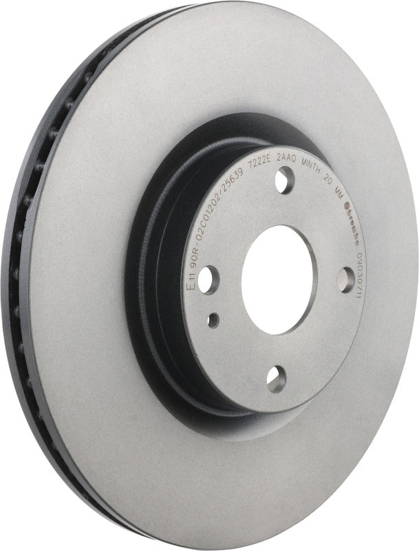 Brembo 19-20 Porsche Cayenne/17-22 Porsche Panamera Front UV Coated Rotor-Brake Rotors - OE-Grocery Getter Performance