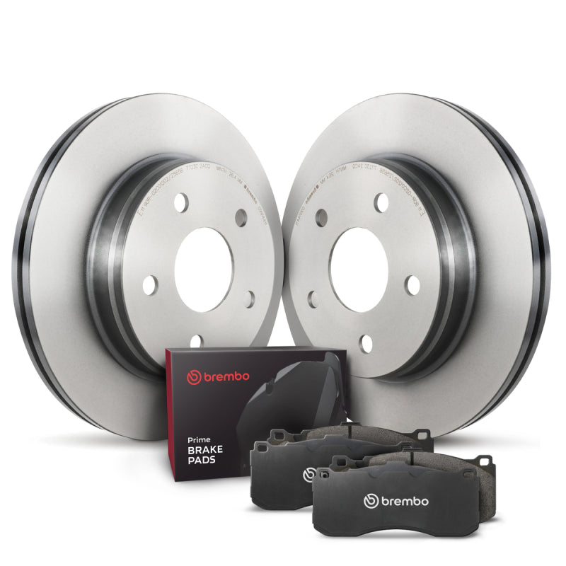 Brembo OE 04-13 Mazda 3/09-13 3 Sport Rear Disc Brake Kit-Brake Rotors - OE-Grocery Getter Performance