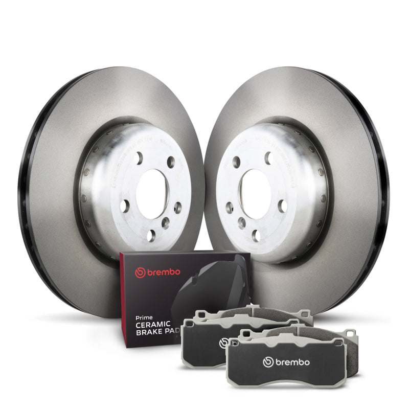 Brembo OE 08-10 BMW 535i/04-05 545i/06-10 550i/04-05 645Ci/06-10 650i Rear Disc Brake Kit-Brake Rotors - OE-Grocery Getter Performance