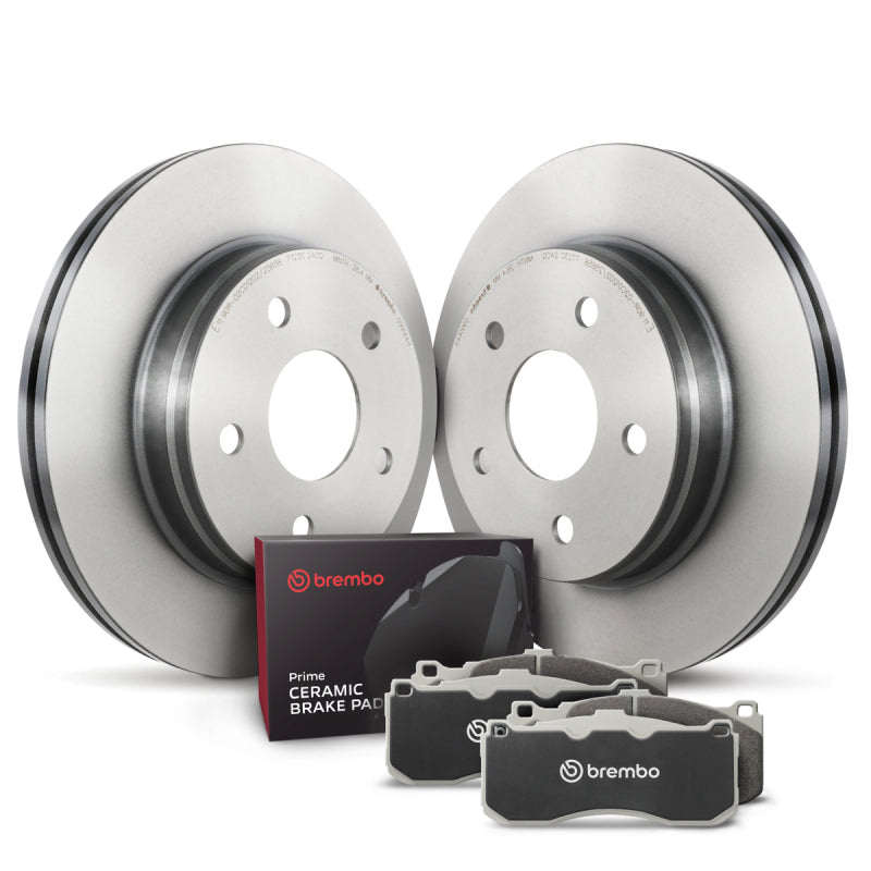 Brembo OE 16-18 Mazda 3 Rear Disc Brake Kit-Brake Pads - OE-Grocery Getter Performance