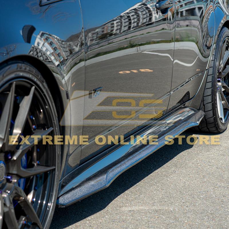 2009-15 Cadillac CTS-V Sedan / Wagon Carbon Fiber Side Skirts
