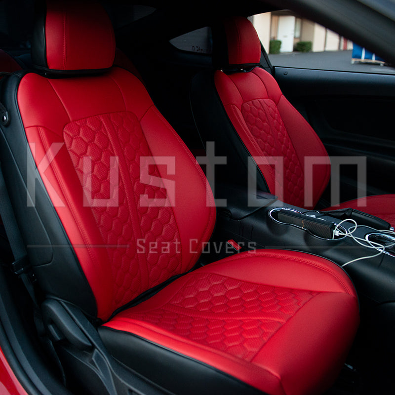 2015+ Ford Mustang Custom Leather Seat Covers