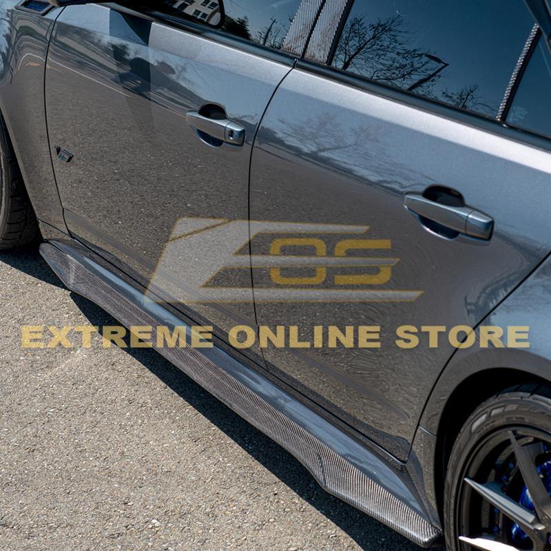 2009-15 Cadillac CTS-V Sedan / Wagon Carbon Fiber Side Skirts
