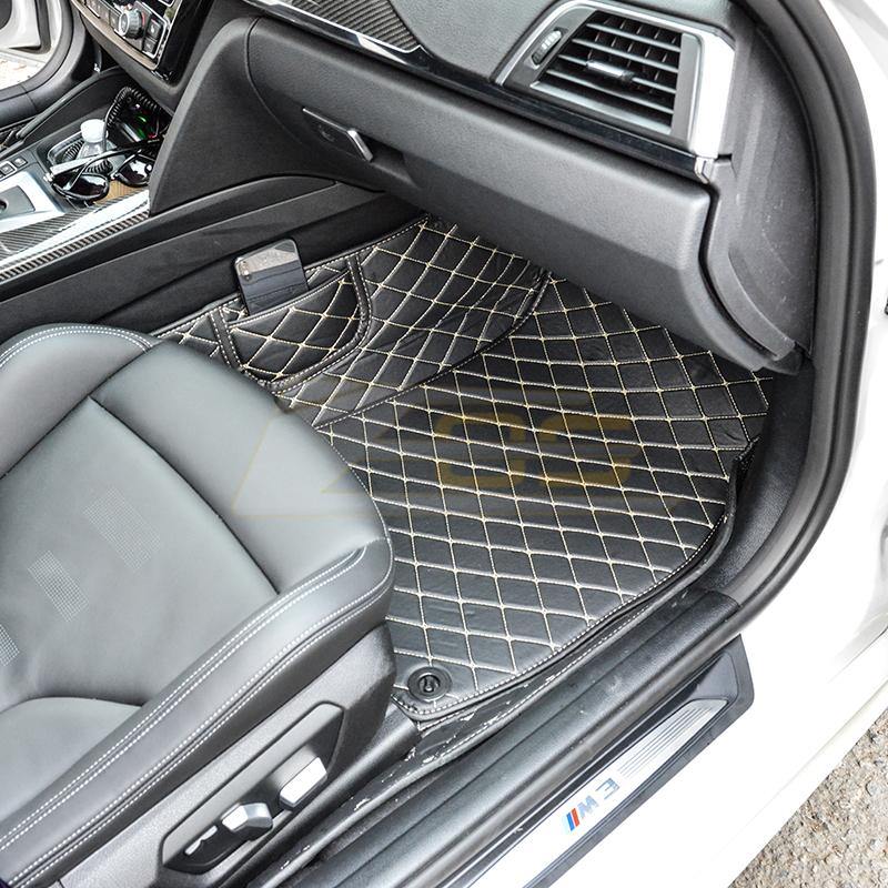 2012-19 BMW 3-Series Artificial Leather Waterproof Floor Mat