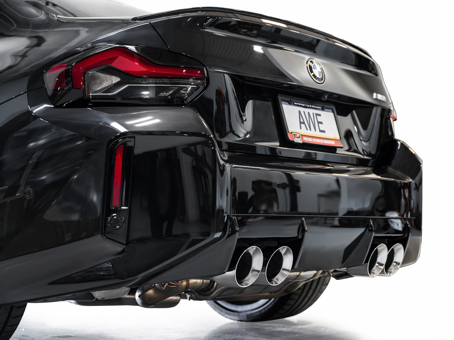 AWE SwitchPath™ Exhaust for BMW G87 M2 - Chrome Silver Tips