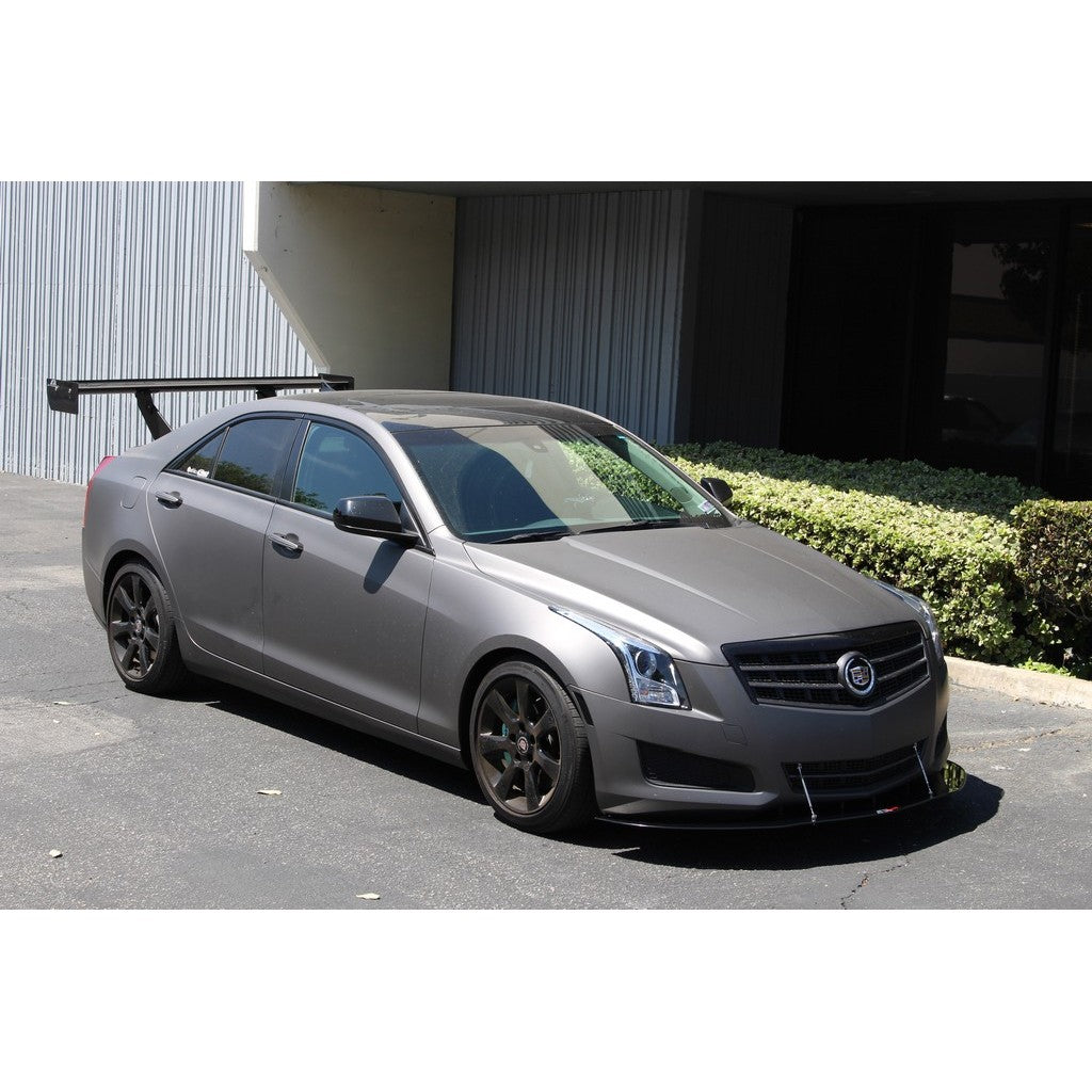 Cadillac ATS Sedan Carbon Fiber Front Wind Splitter 2012-2019-Front Wind Splitter-Grocery Getter Performance