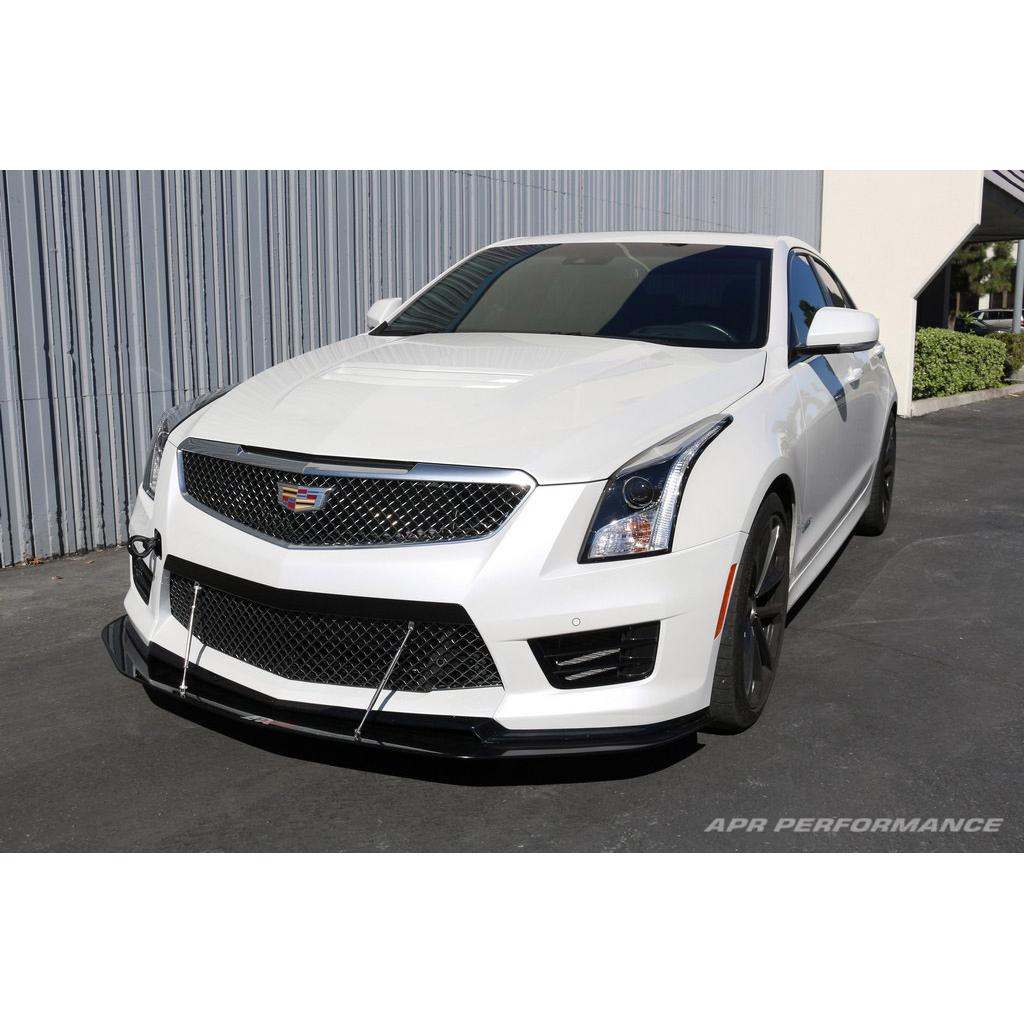 Cadillac ATS-V Carbon Fiber Front Wind Splitter 2016-2019 (Non-Carbon Package)-Front Wind Splitter-Grocery Getter Performance