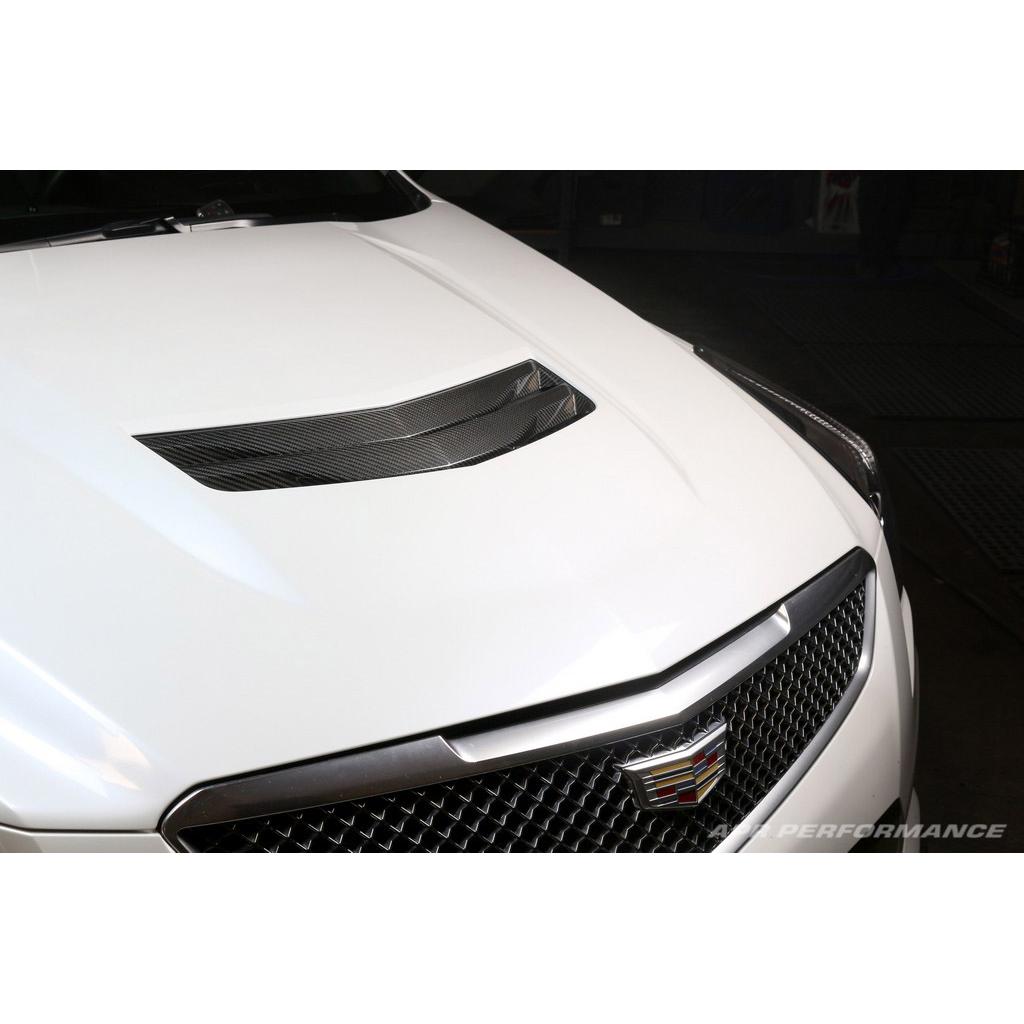 Cadillac ATS-V Carbon Fiber Hood Vent 2016-2019-Hood Vent-Grocery Getter Performance